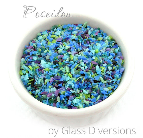 Poseidon frit blend by Glass Diversions