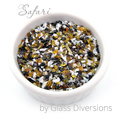 Safari frit blend by Glass Diversions